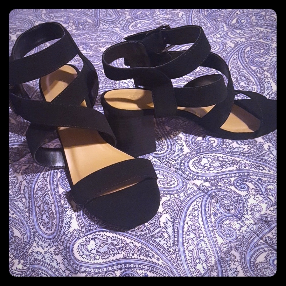 Black heels